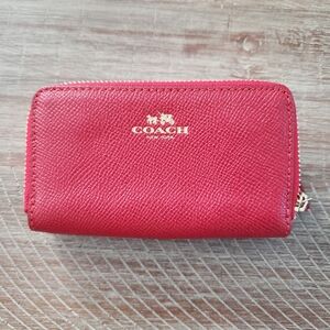 Coach Red Wallet